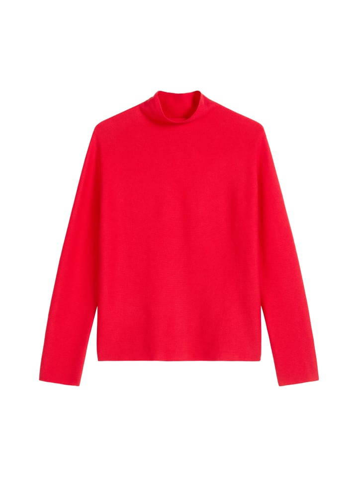 

Marc O'Polo Свободный бесшовный свитер ярко-красного цвета