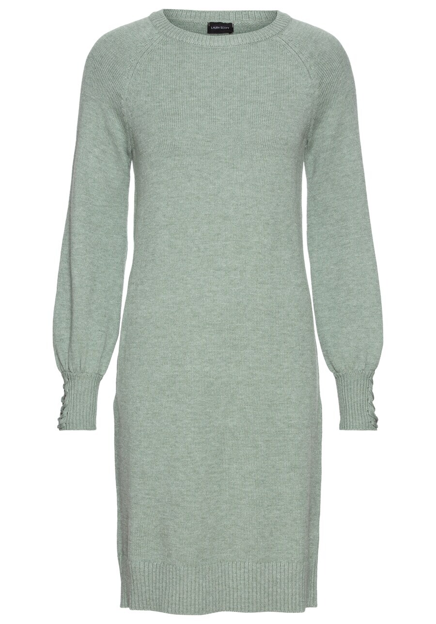 

Вязаное платье LAURA SCOTT Knitted dress, светло-зеленый