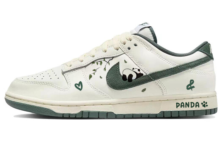 

Кроссовки Nike Dunk Skateboarding Shoes Unisex Low-top Green/White, зеленый