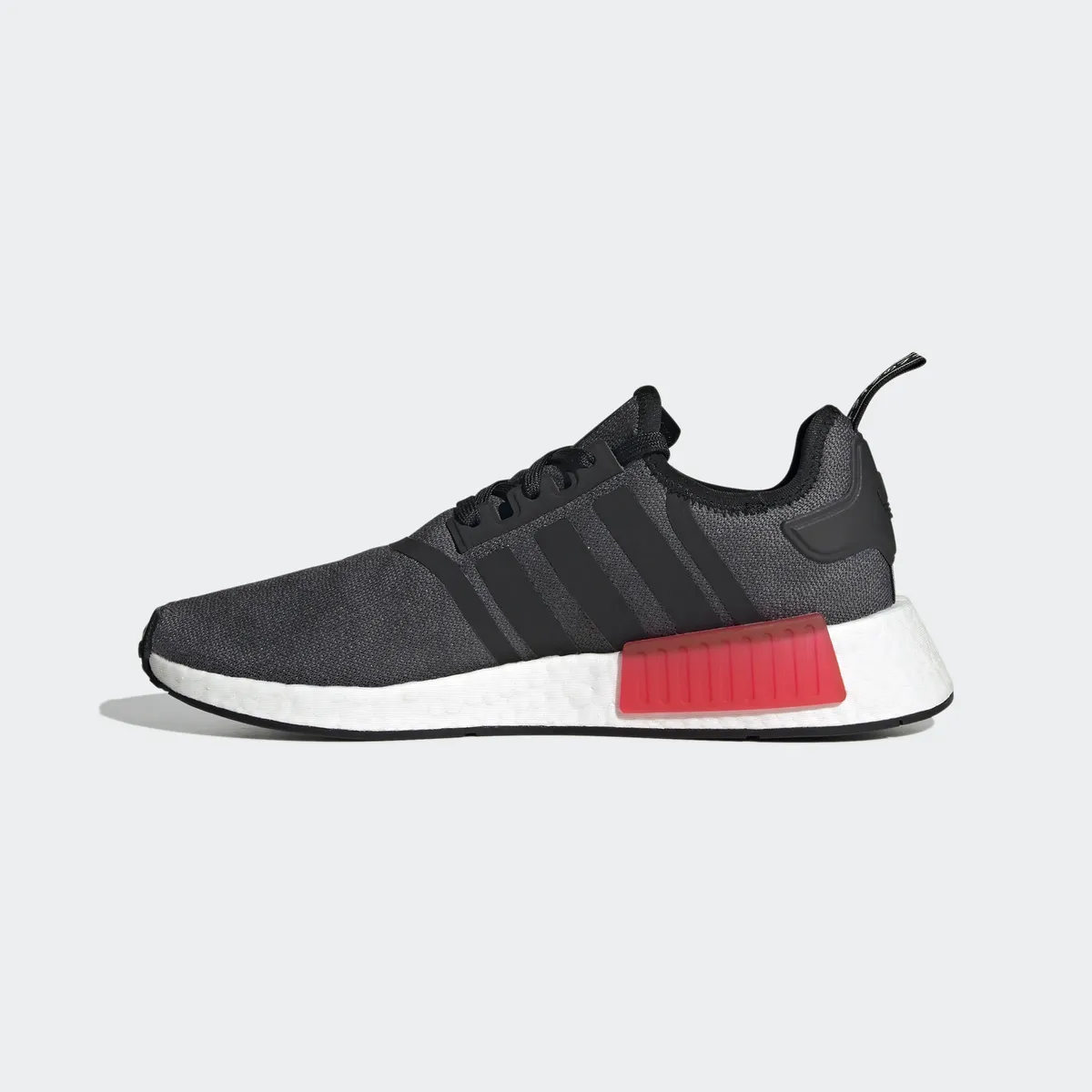 Кроссовки Adidas Originals "NMD_R1", цвет Core Black / Semi Lucid Blue / Glory Red — фото 3