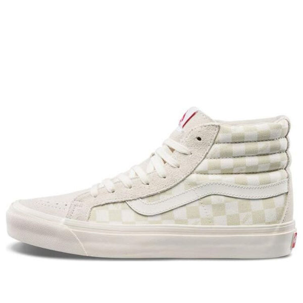 

Кроссовки sk8-hi lx 'tonal checkerboard' Vans, бежевый