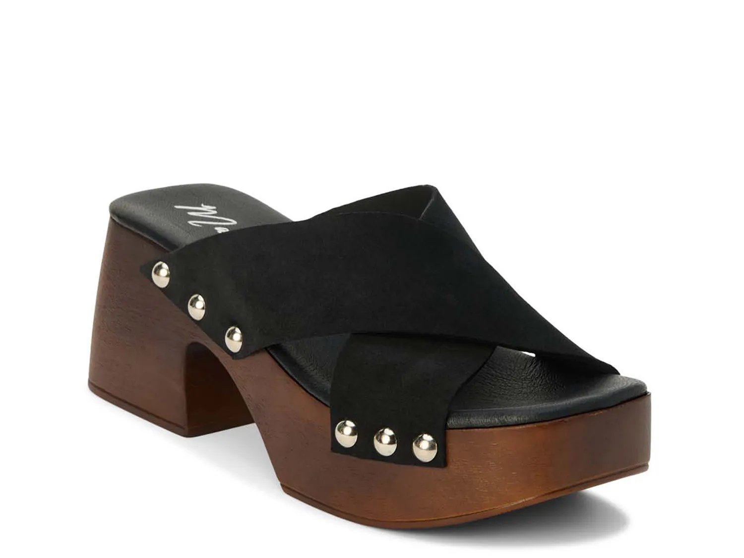 Сандалии Matisse Venice Platform Sandal, Black Suede