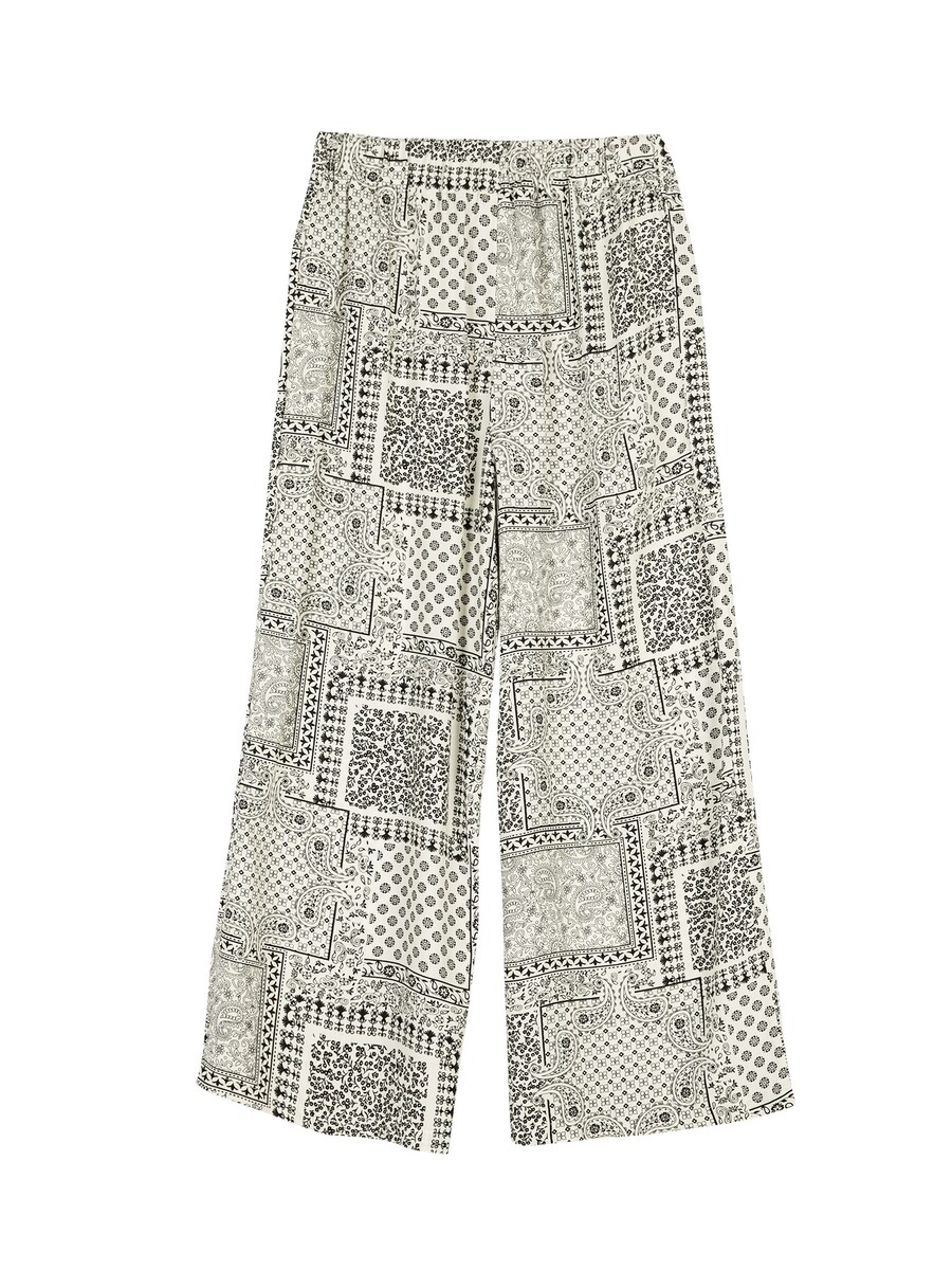 

Брюки свободного кроя Koton, белый