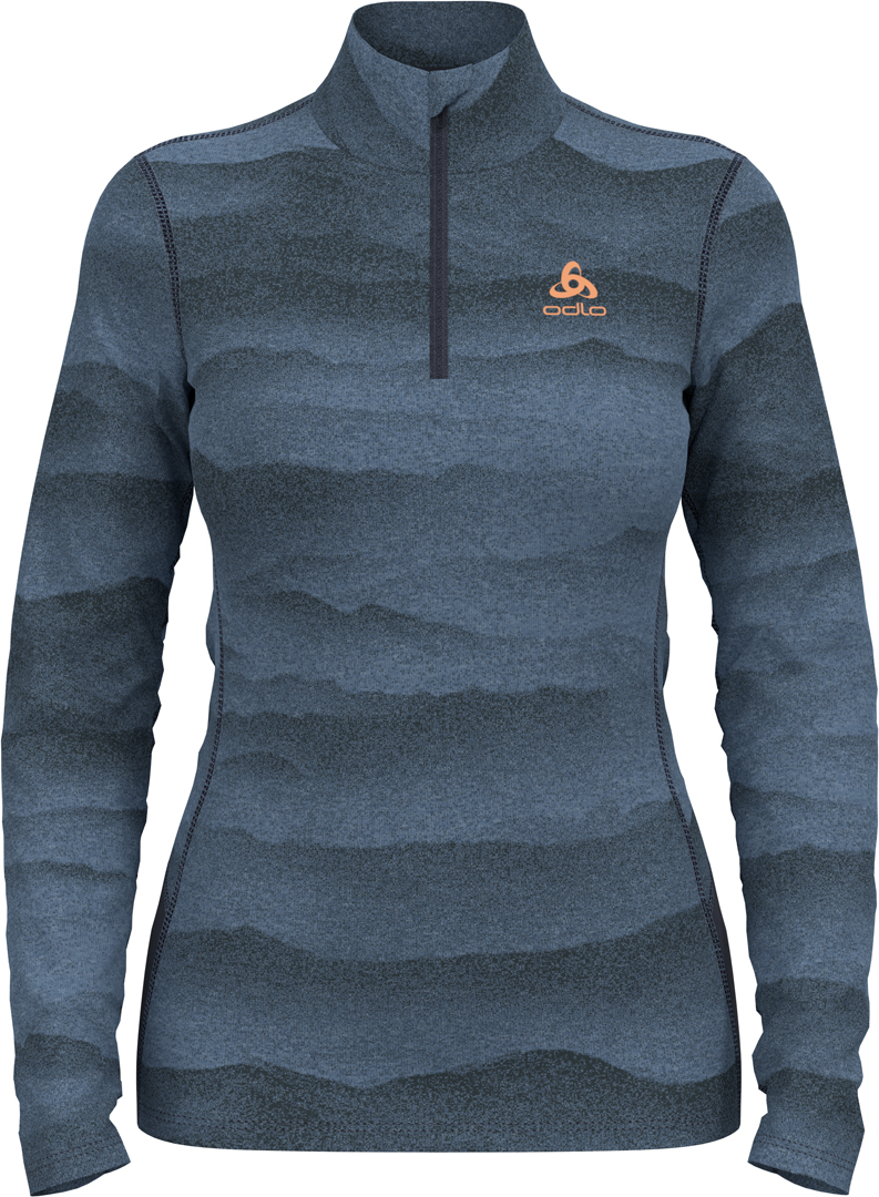 

Odlo Женская куртка Whistler eco longsleeve folkstone gray/india ink XS