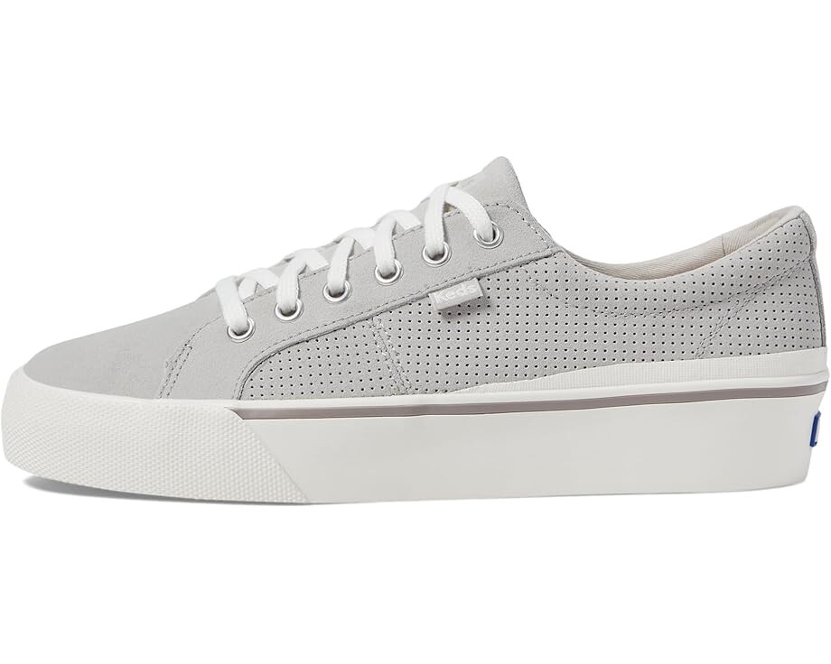 Кроссовки Keds Jump Kick Duo Lace Up, цвет Grey Perf Suede — фото 4
