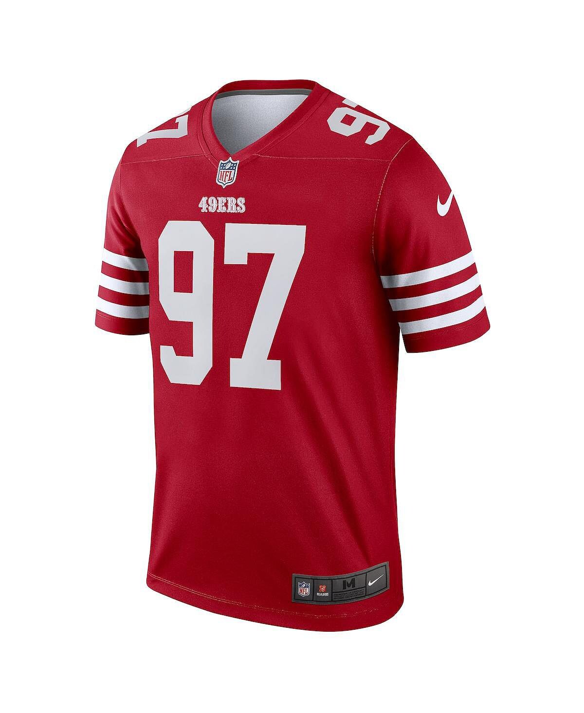 Мужская майка Nick Bosa Scarlet San Francisco 49ers Legend Nike — фото 3