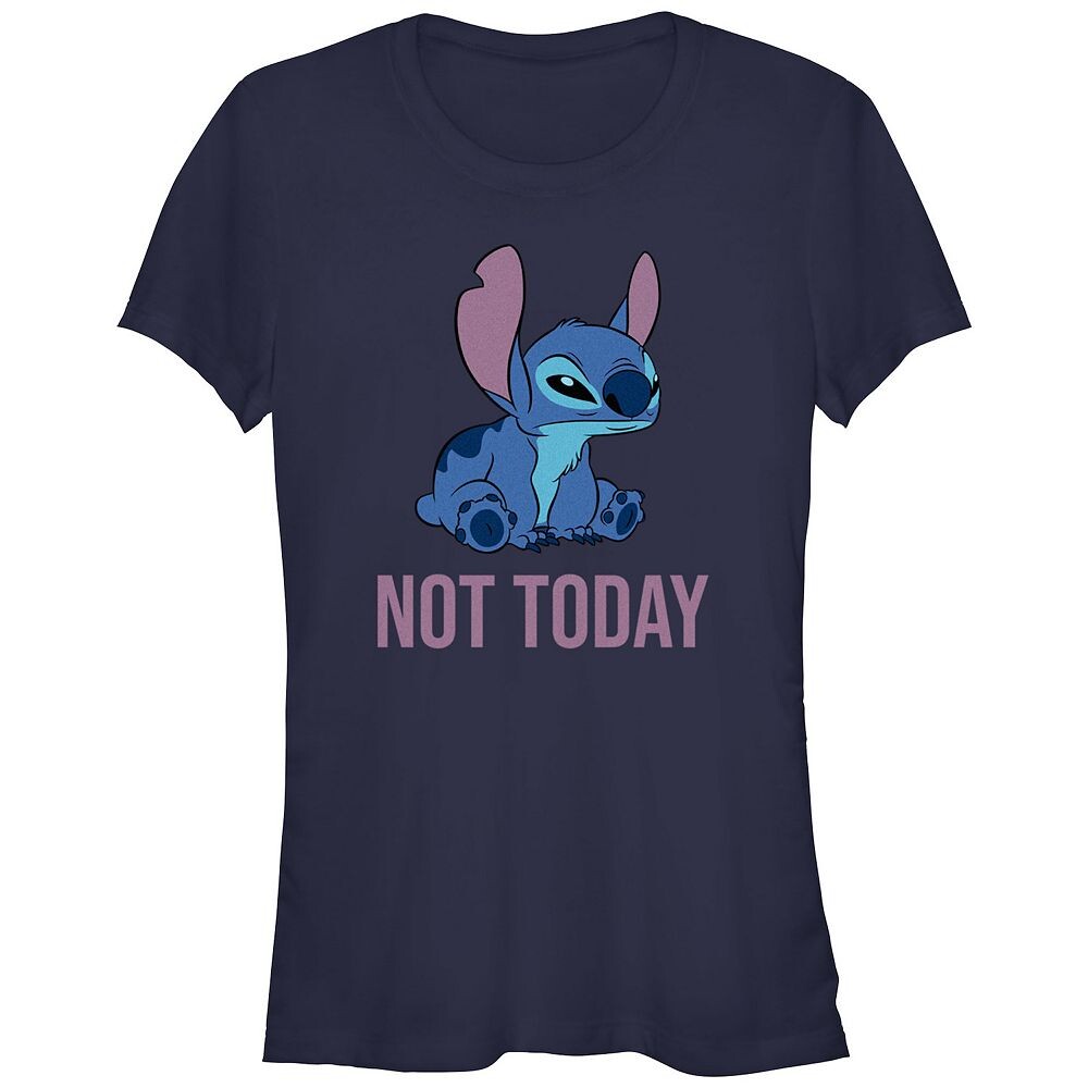 

Детская футболка Disney's Lilo & Stitch Not Today Stitch с рисунком, темно-синий
