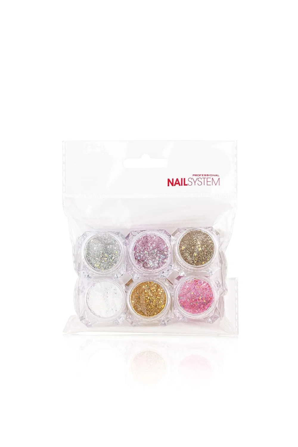 Средние блестки для дизайна ногтей Beauty360