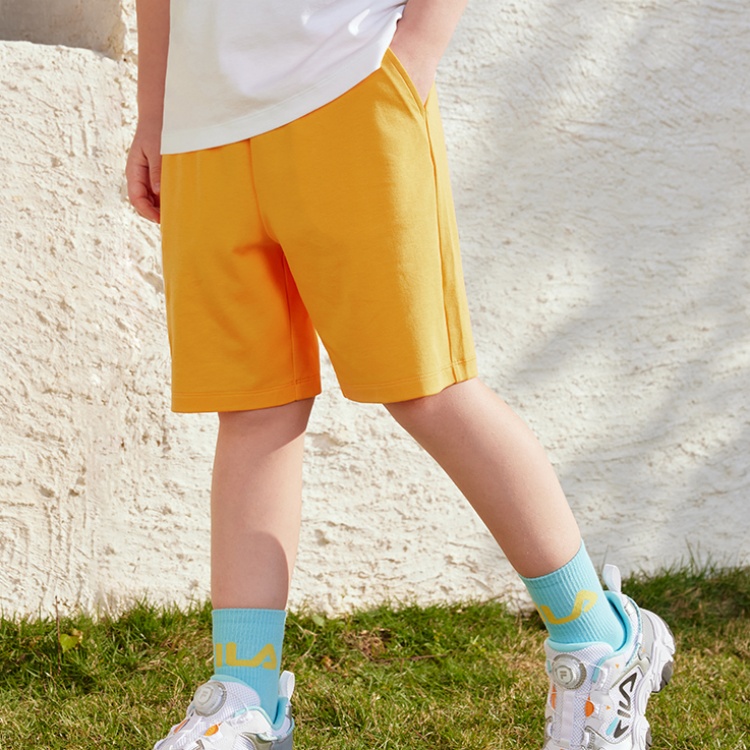 Шорты Teenagers Energy Orange FILA KIDS, оранжевый — фото 4