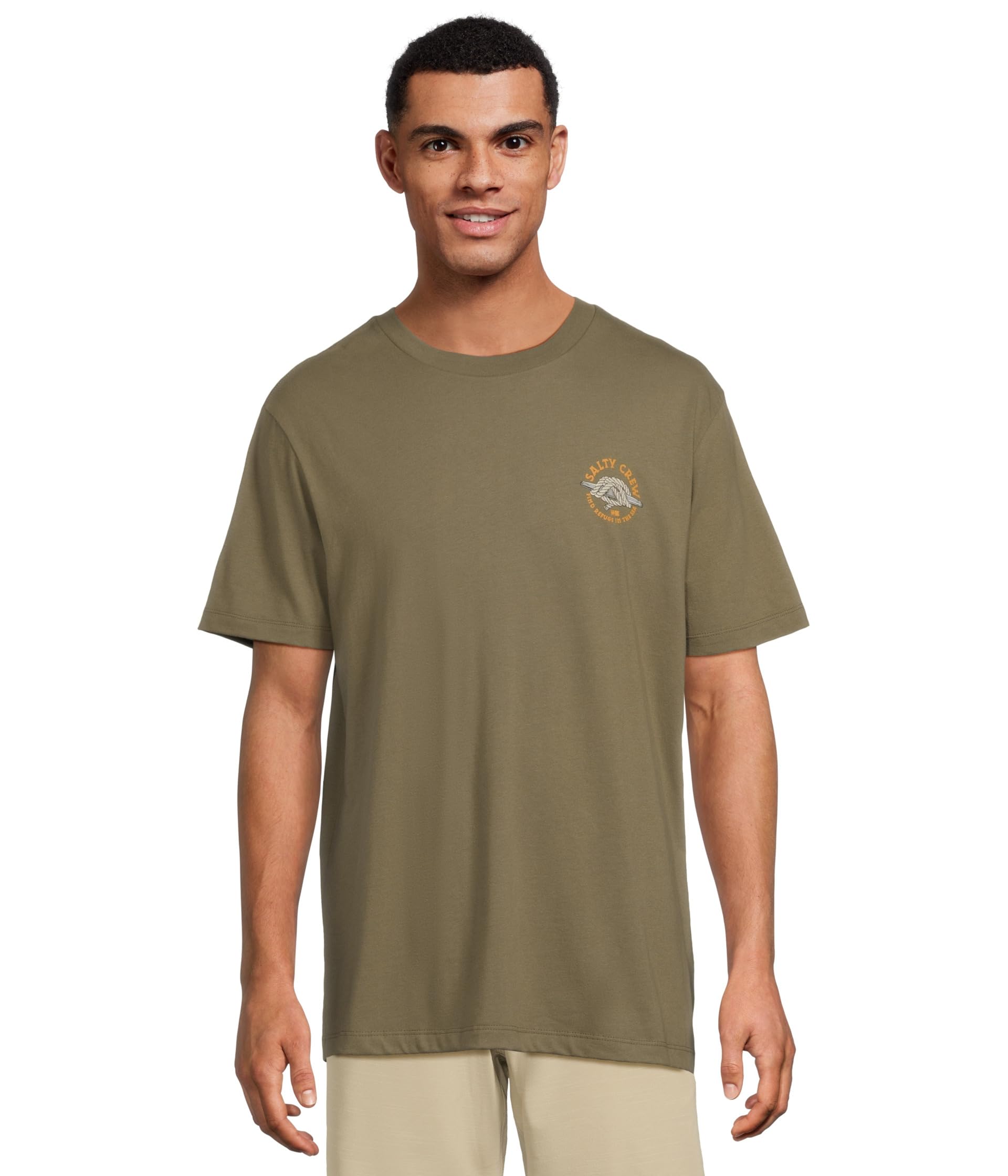 

Футболка Salty Crew Cleat Knott Shortsleeve Tee, Dusty Olive