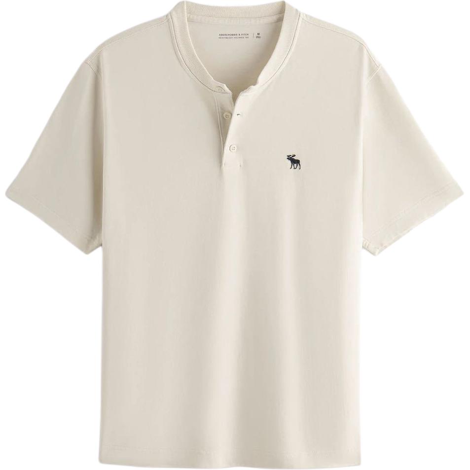 

Abercrombie＆Fitch Футболка мужская светло-бежевая, Бежевый, Abercrombie＆Fitch Футболка мужская светло-бежевая