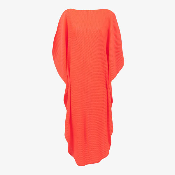 

Кафтан свободного покроя с диагональным плиссированием Leem, розовый