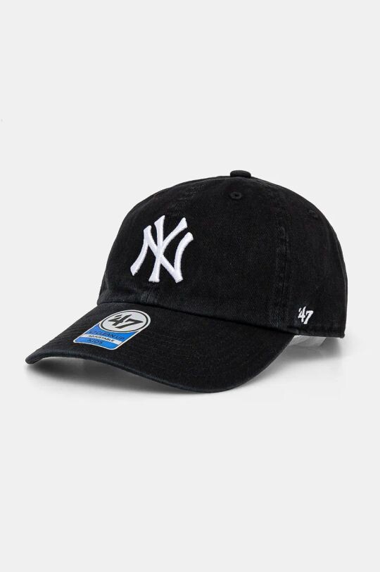 

Детская хлопковая бейсболка MLB New York Yankees 47 brand, черный