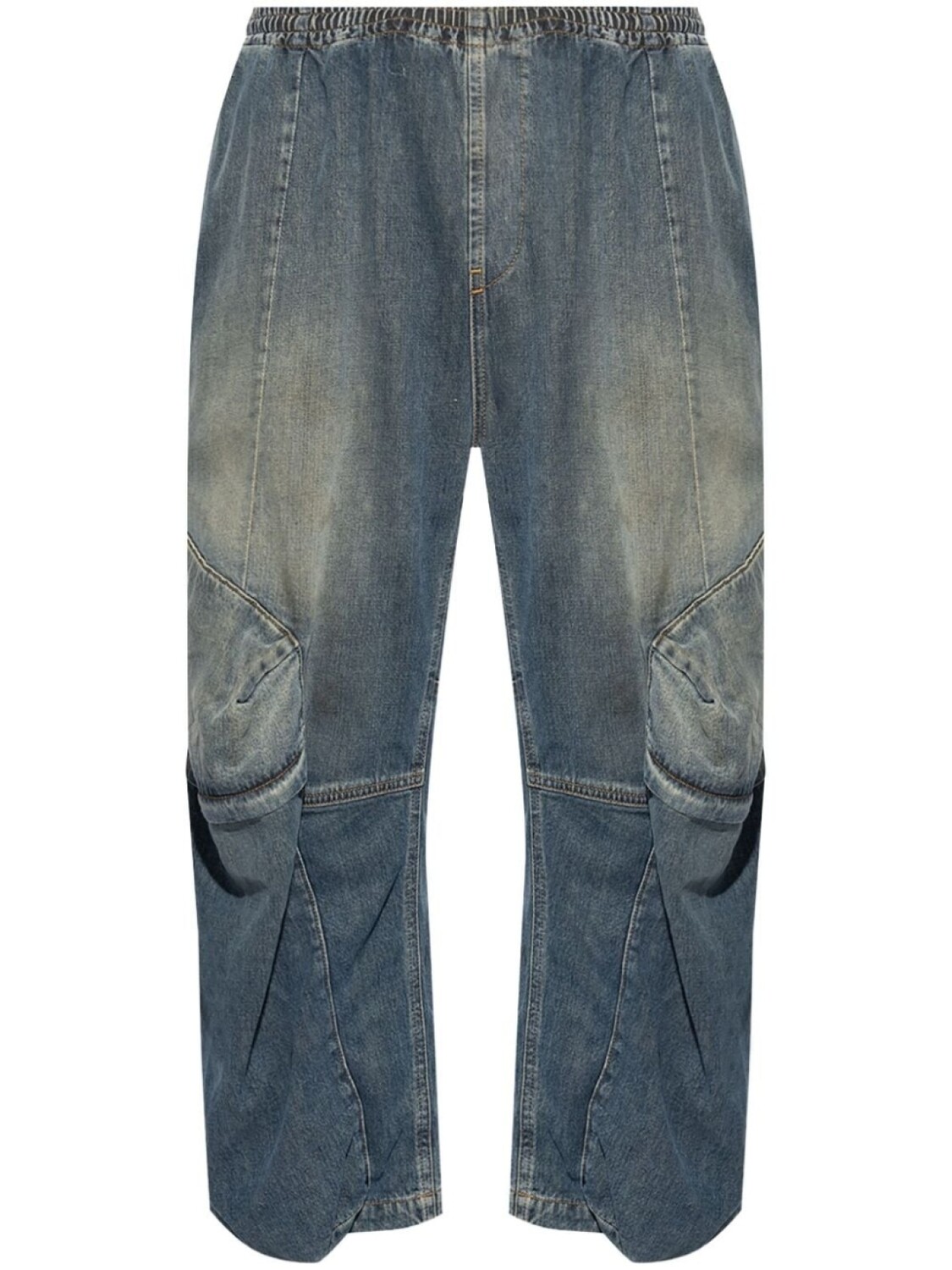 

Diesel укороченные джинсы D-Para-Short-FSF, синий