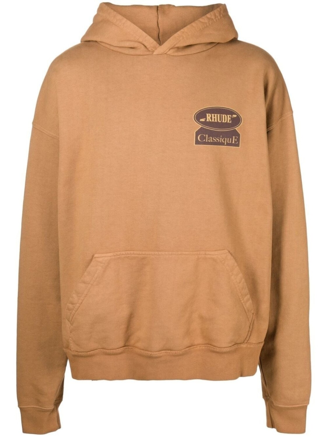 

RHUDE худи с графичным принтом, коричневый