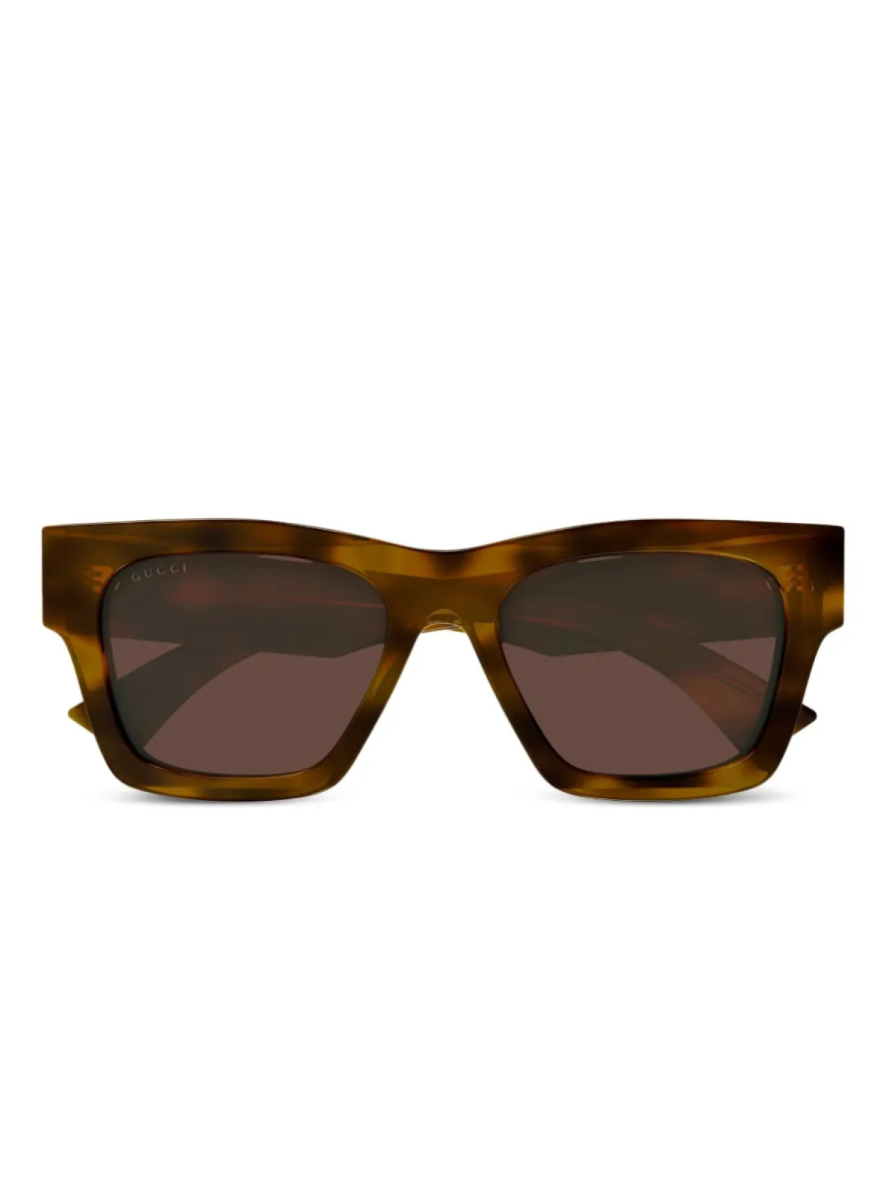 

Gucci Eyewear солнцезащитные очки в квадратной оправе, коричневый