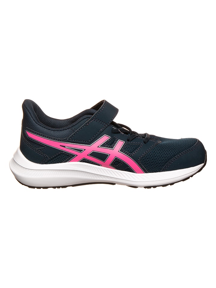Asics Беговые кроссовки "JOLT 4 PS" в черно-розовом цвете — фото 2