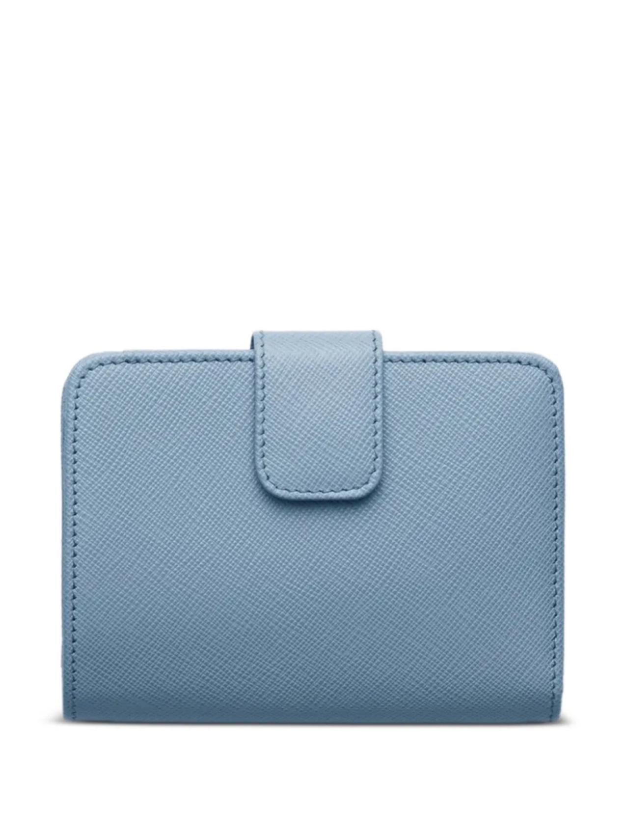 

Маленький кошелек Prada из сафьяновой кожи, синий