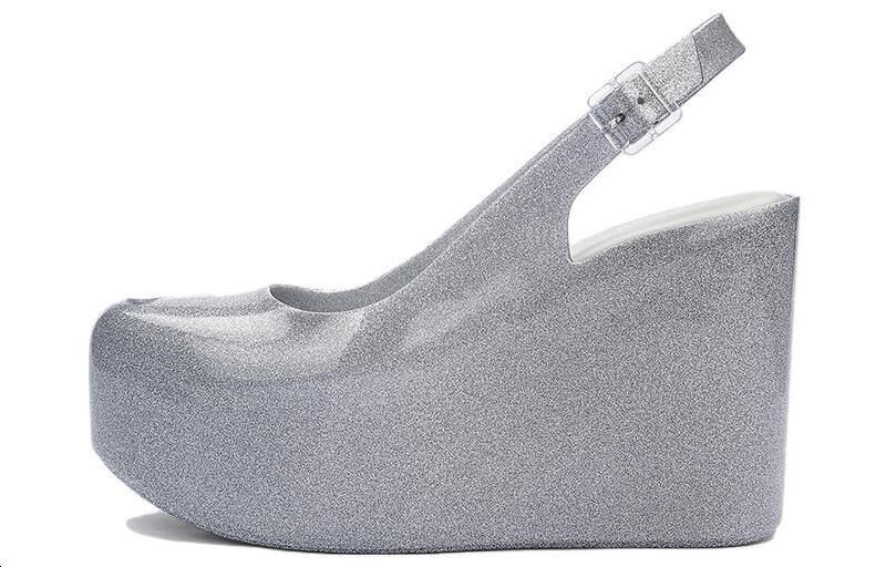 Туфли женские на высоком каблуке Melissa, черный