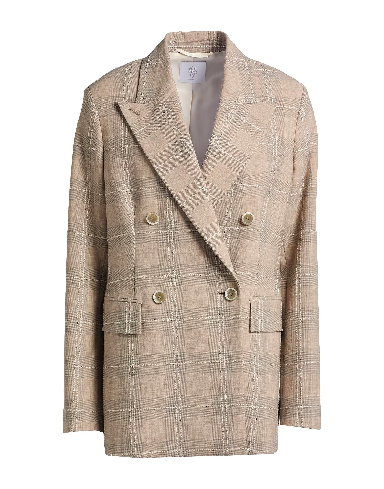 

Блейзер Eleventy, серо-коричневый