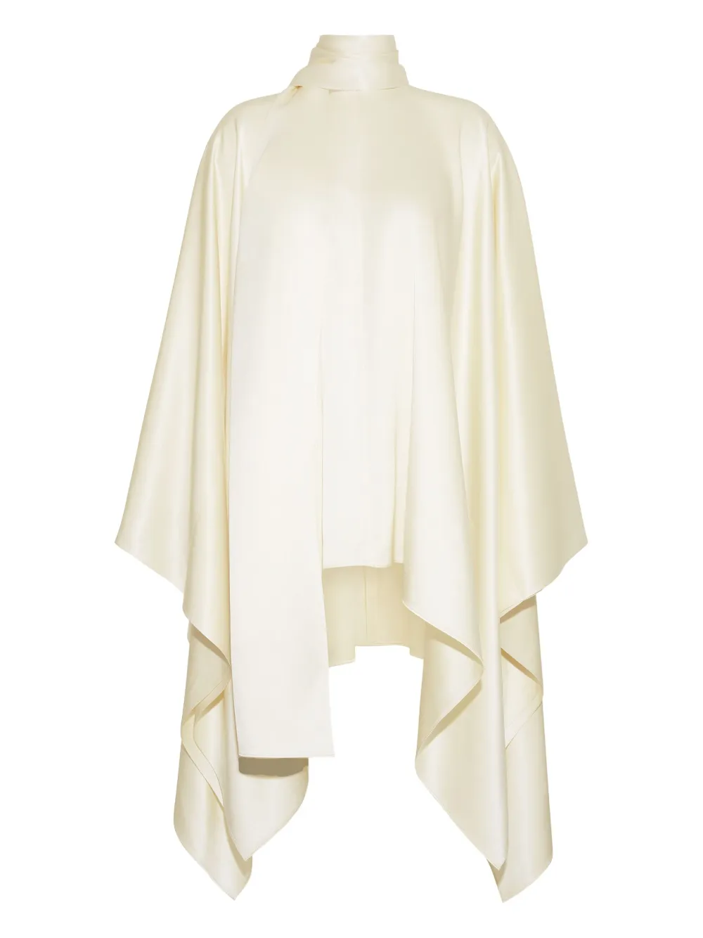 

Шелковая блузка Adam Lippes, нейтральный