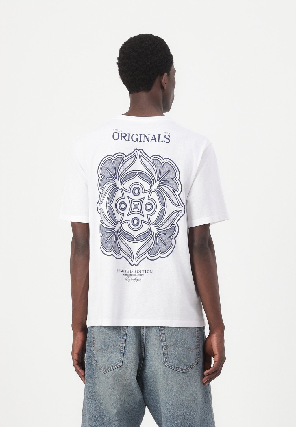 

Футболка с принтом JORDIA GRAPHIC BACK TEE Jack & Jones, белый
