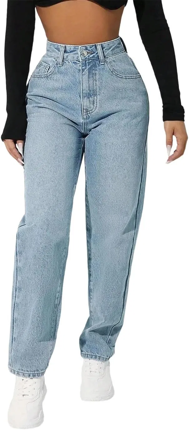 Джинсы женские, Light Washed, 7
