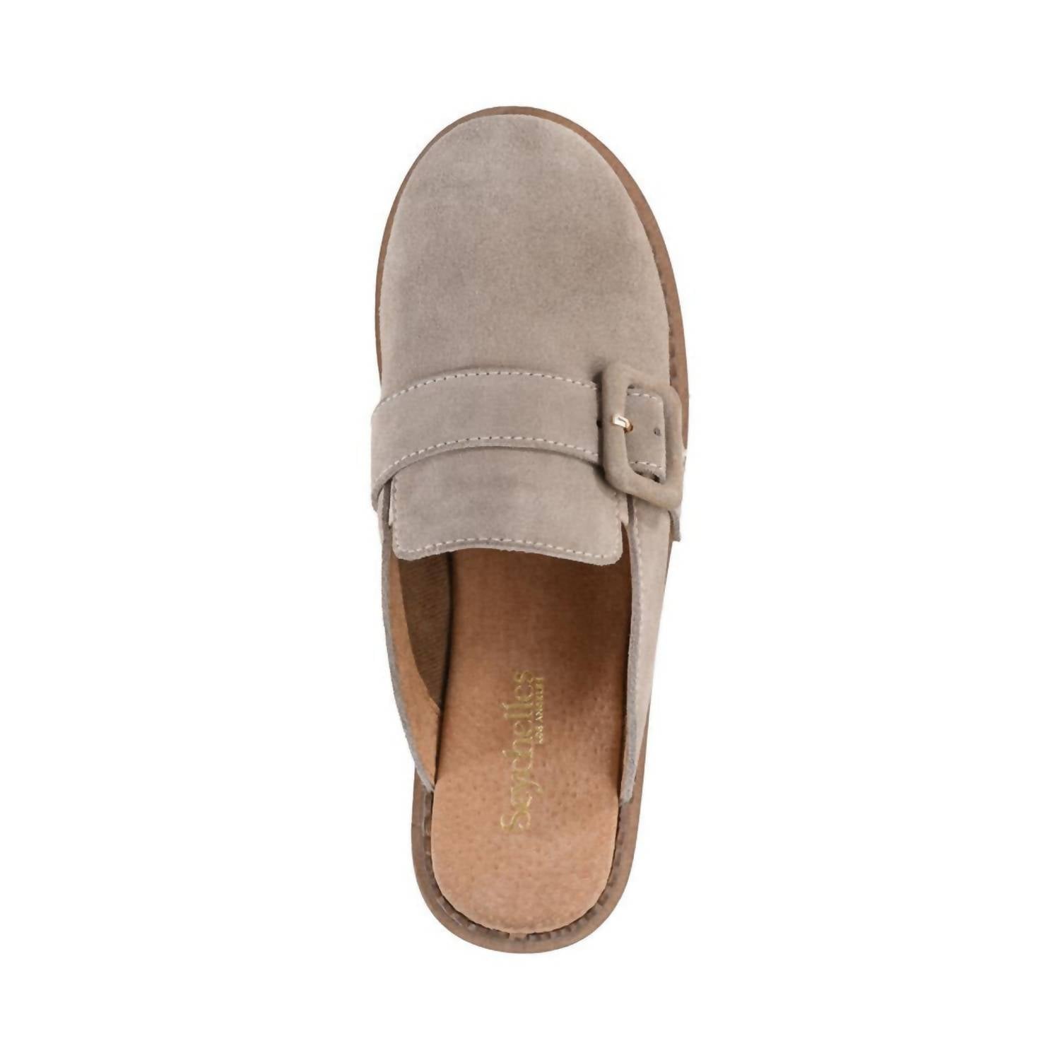 Женские мюли на платформе из песочного замша Seychelles, Sand Suede — фото 3
