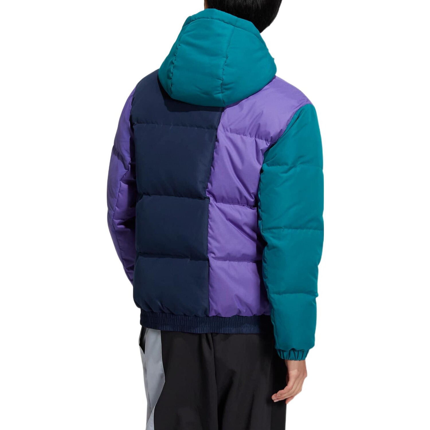 Пуховик унисекс фиолетовый Adidas Neo, фиолетовый — фото 3