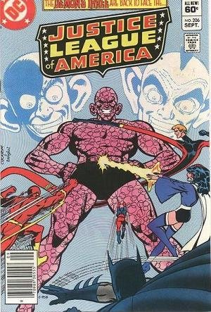 

Justice League of America #206 "Abnegazar, Ghast & Rath Appearance" (DC COMICS)