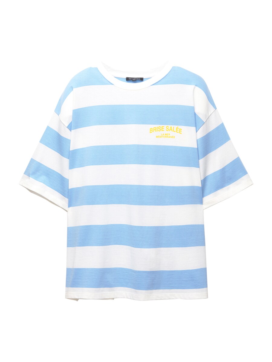 

Рубашка Pull&Bear, цвет Light blue/White