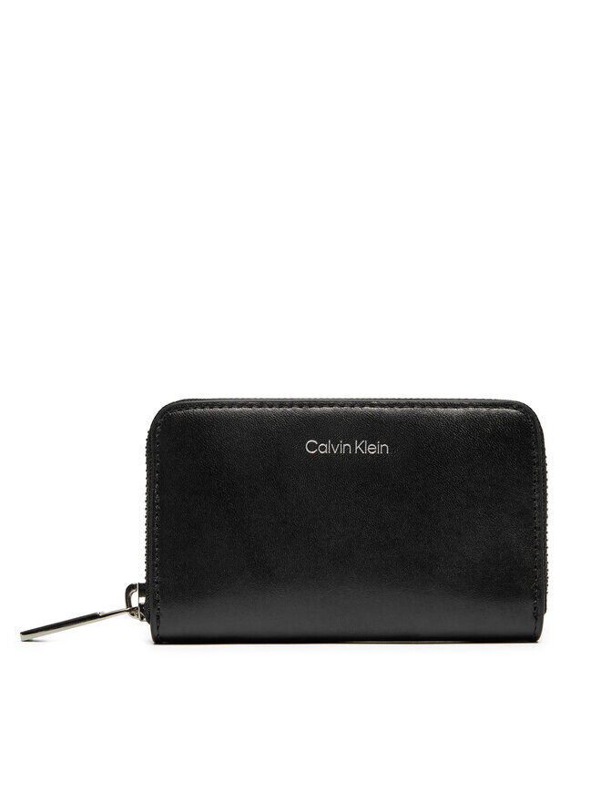 

Кошелек Calvin Klein Ck Glow Short Z/A 4cc W/Coin K50K512705, черный