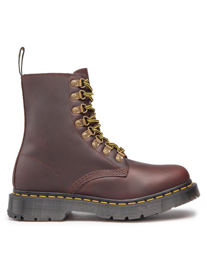 Ботинки Dr. Martens 1460 на шнурках, коричневый