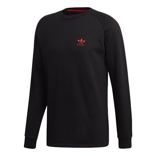 

Толстовка originals valentine's card sweatshirt for men black Adidas, черный