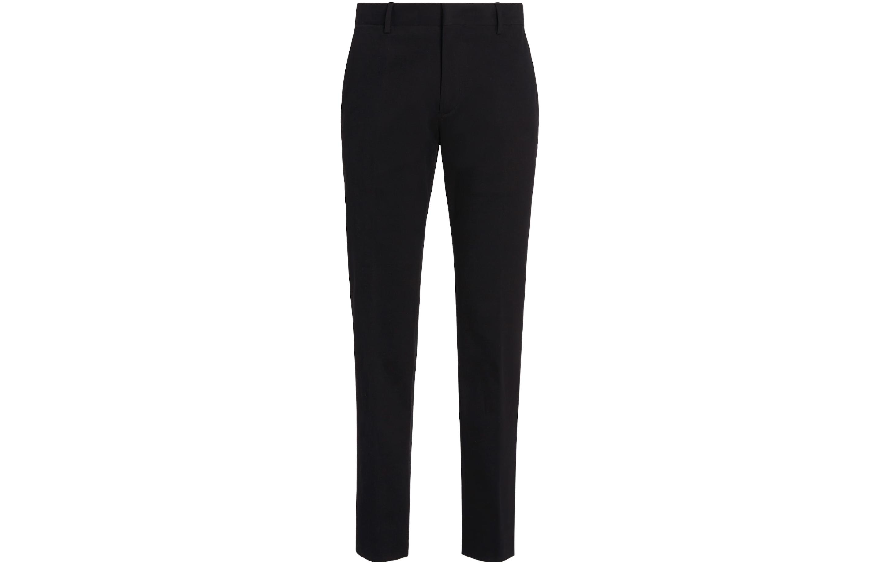 

Zegna укороченные чинос средняя посадка Ermenegildo Zegna, черный