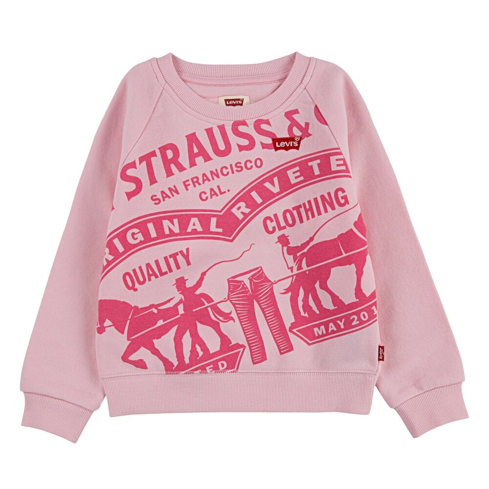 

Толстовка Levi´s Raglan Infant, розовый