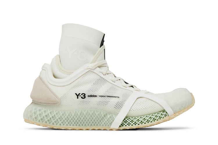 

Кроссовки Y-3 Runner 4D IOW Mid 'Core White', белый