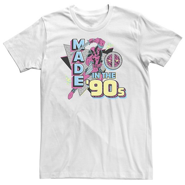 

Футболка Big & Tall с ретро-портретом Deadpool в стиле 90-х Marvel