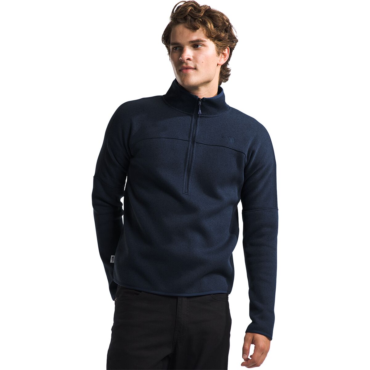 

Флисовая куртка с молнией 1/2 спереди The North Face, цвет summit navy heather