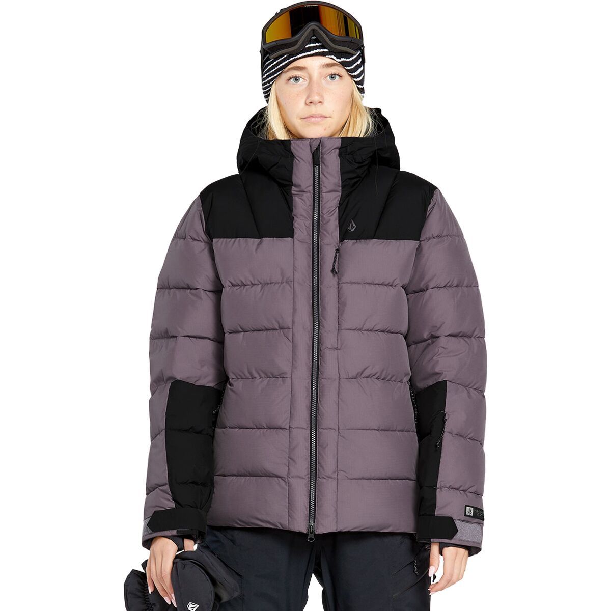 

Пуховик Puffleup Volcom, лавандовый