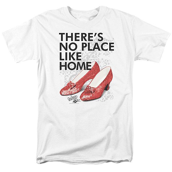 

Футболка с принтом Wizard of Oz No Place Like Home Licensed Character