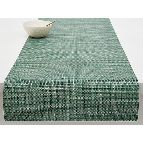 

Мини-бегун из корзинчатого плетения Chilewich, цвет Green
