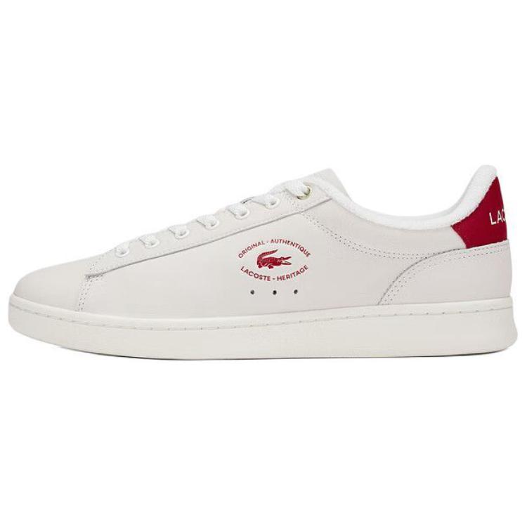 

Кроссовки LACOSTE Skateboarding Shoes Men Low-top, цвет Off White