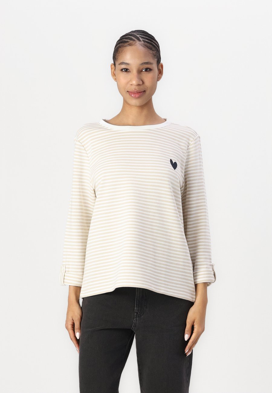 

Толстовка TOM TAILOR Sweatshirt, Beige/Offwhite/Beige