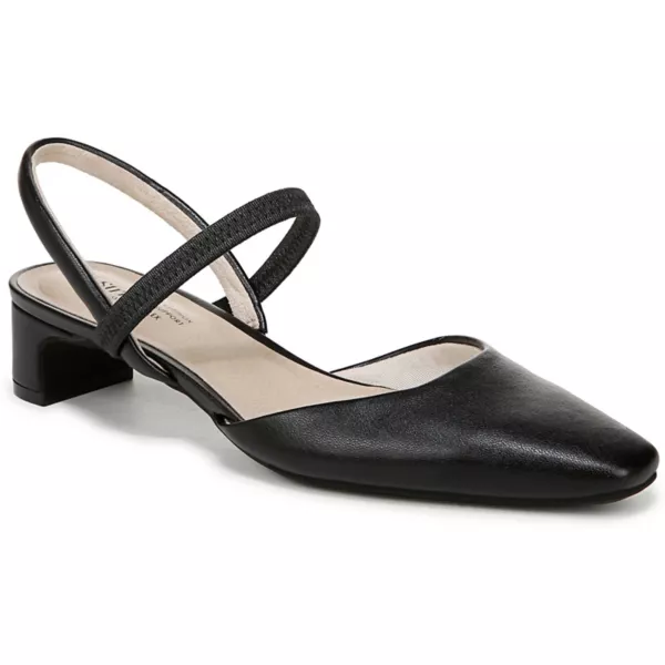 Лаини женские туфли-лодочки на ремешке Lifestride, цвет black faux