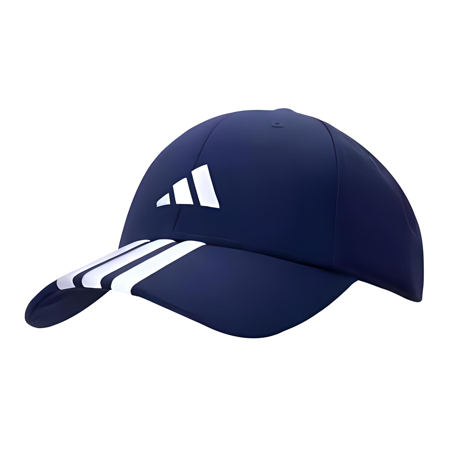 

Adidas Переработанная полиэстеровая бейсболка унисекс синяя, Blue