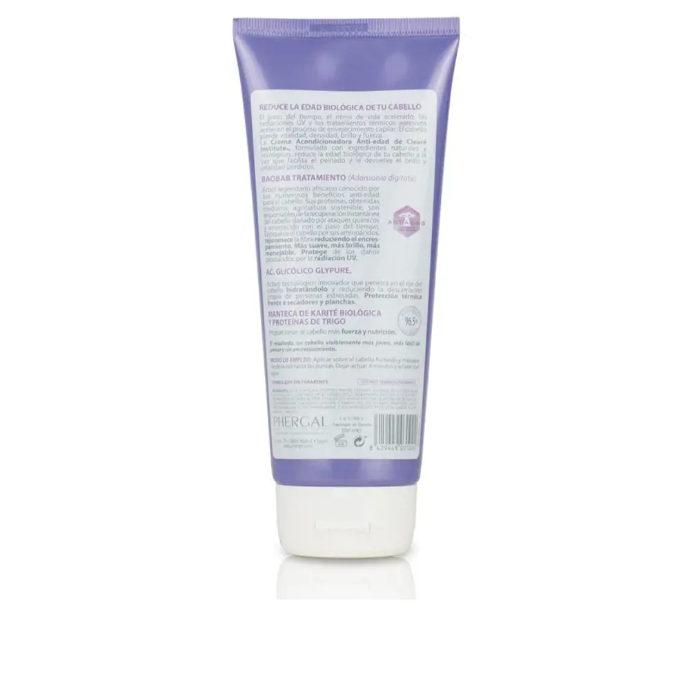 Кондиционер для волос Anti edad crema acondicionadora Clearé Institute, 200 мл — фото 2