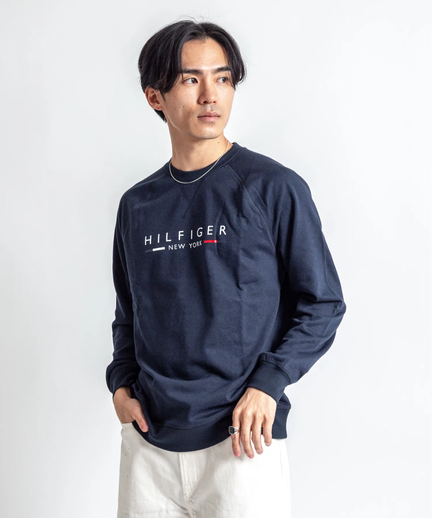 【TOMMY HILFIGER】Свитшот-пуловер, легкий, для отдыха дома — фото 3