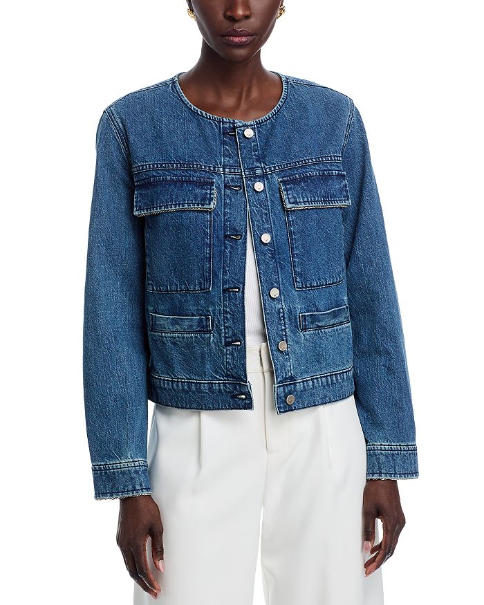 

Пиджак с отделкой цепочкой Mulberry - эксклюзив Kobi Halperin, синий