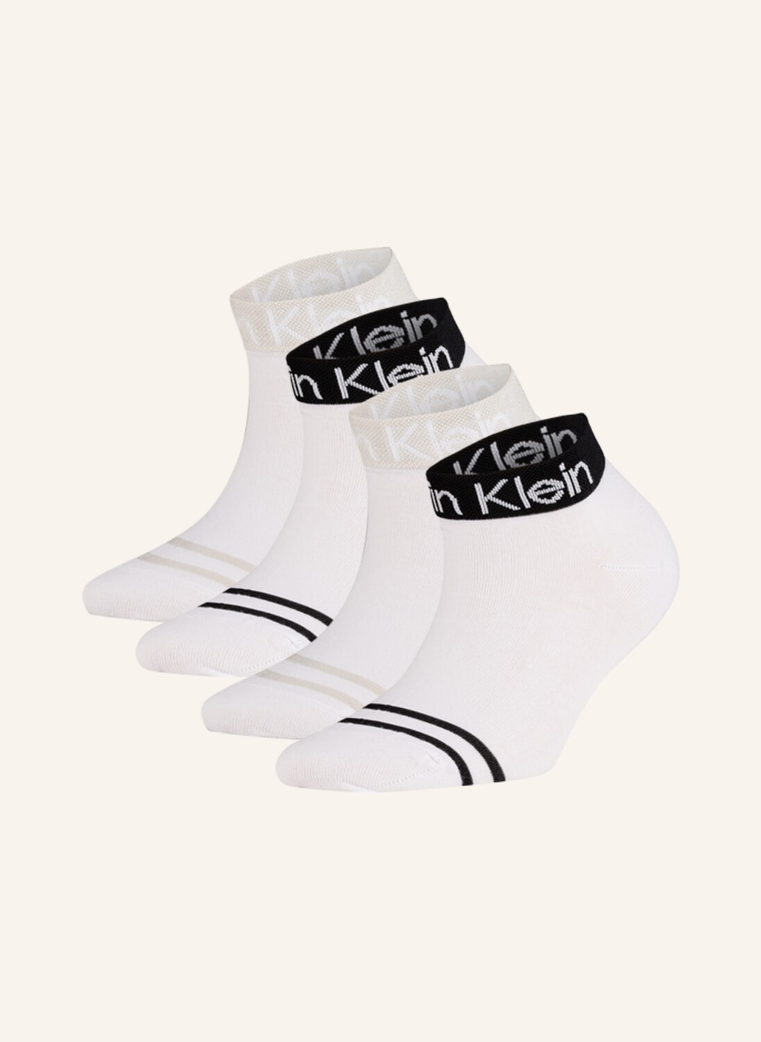 

4 упаковки носков Calvin Klein, белый